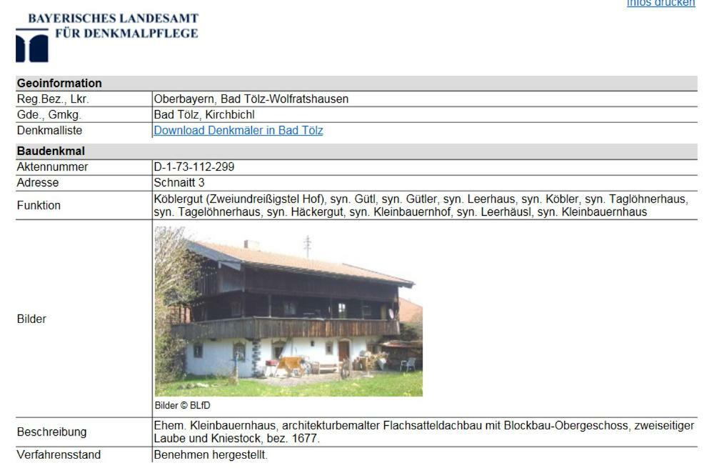 Ferienhaus Toelzer Land Bad Tölz Εξωτερικό φωτογραφία